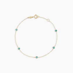 Classic Five Turquoise Bracelet