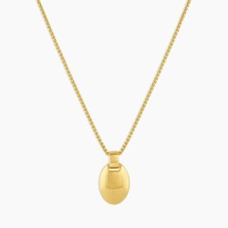 Lou Tag Pendant Necklace