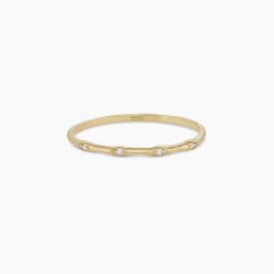 Diamonds Stacking Ring