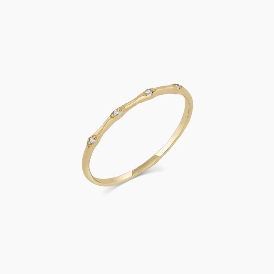 Diamonds Stacking Ring