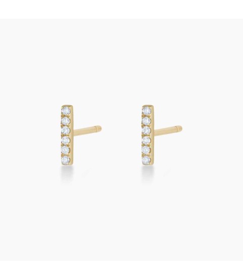 Diamond Bar Studs