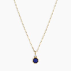 Blue Sapphire Birthstone Necklace