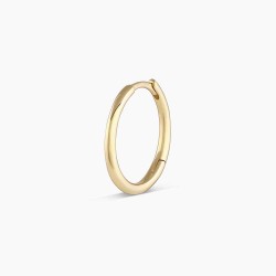 14k Gold Classic 13mm Huggie