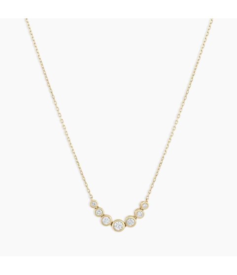 Classic Diamond Mini Row Necklace