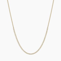 Classic Diamond Row Necklace