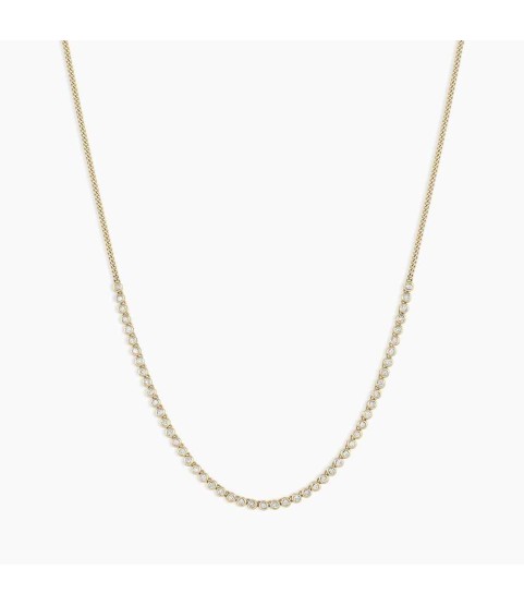 Classic Diamond Row Necklace