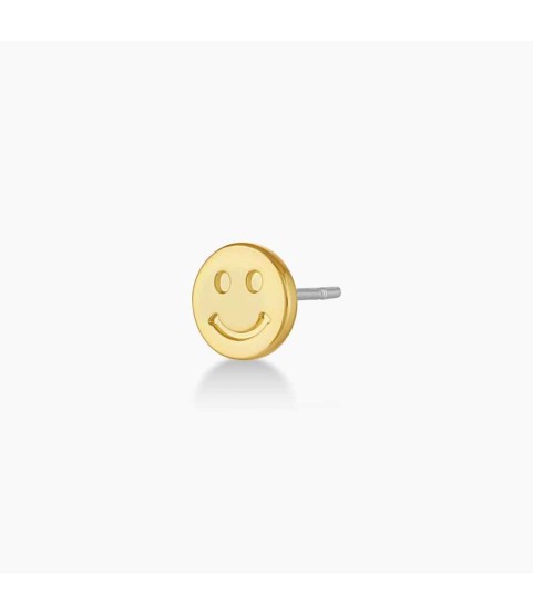 Smiley Charm Stud