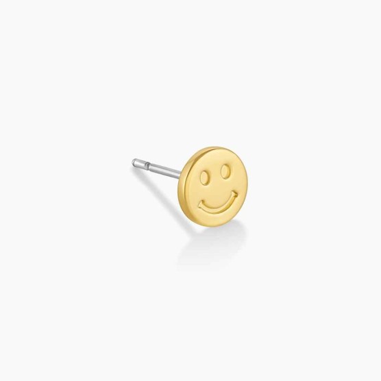 Smiley Charm Stud