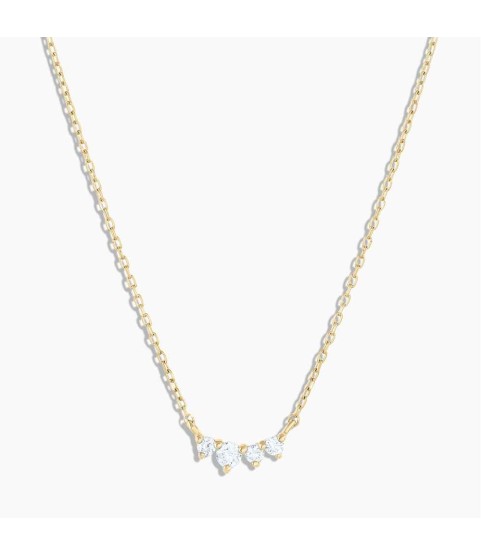 Diamond Cluster Necklace