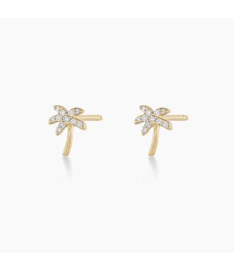 Diamond Palm Studs