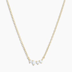 Diamond Cluster Necklace