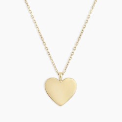 14k Gold Heart Necklace