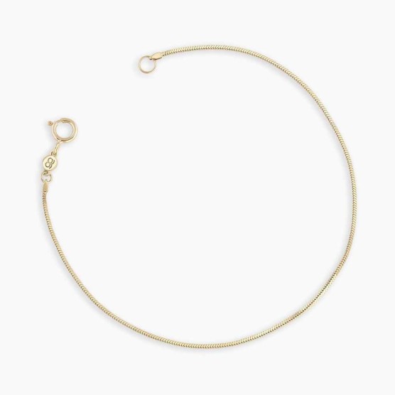 14k Gold Micro Mini Venice Bracelet