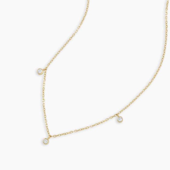 Diamond Trio Necklace