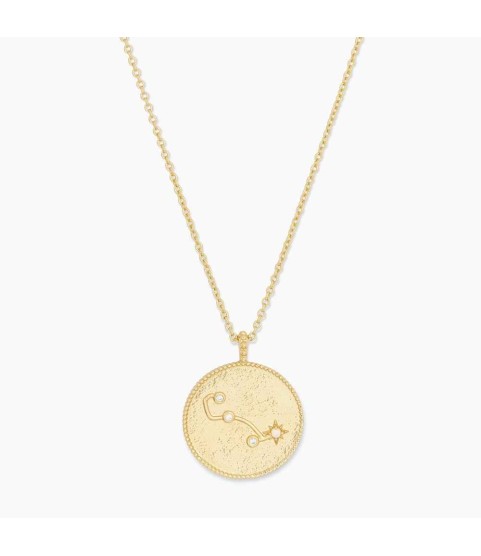 Astrology Coin Necklace (Scorpio)