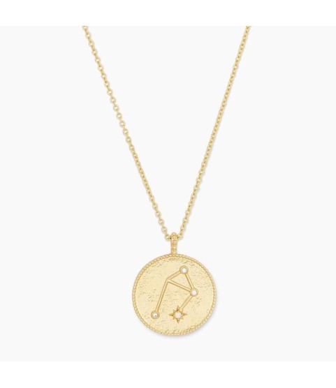 Astrology Coin Necklace (Libra)