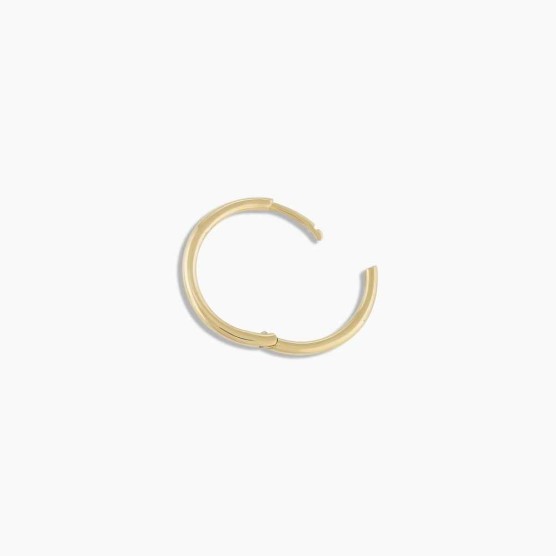 14k Gold Classic 15mm Huggie