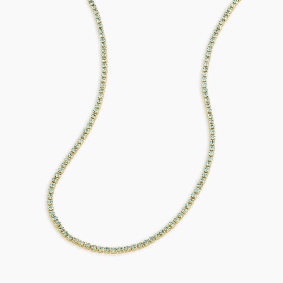 Lexi Necklace (Aqua)