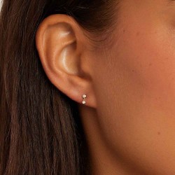 Classic Diamond Drop Earring