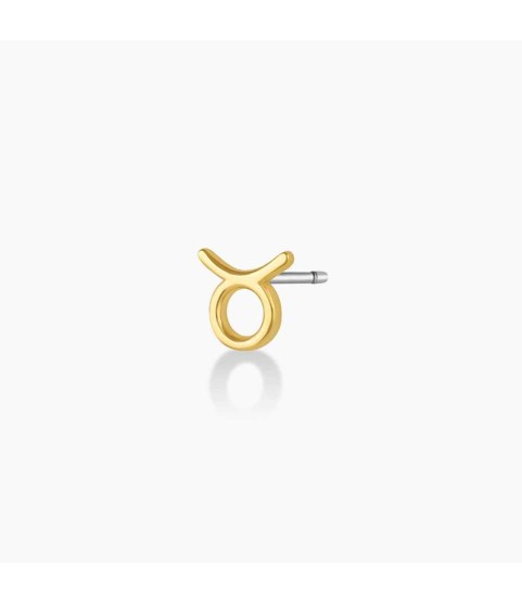 Zodiac Charm Stud - Taurus