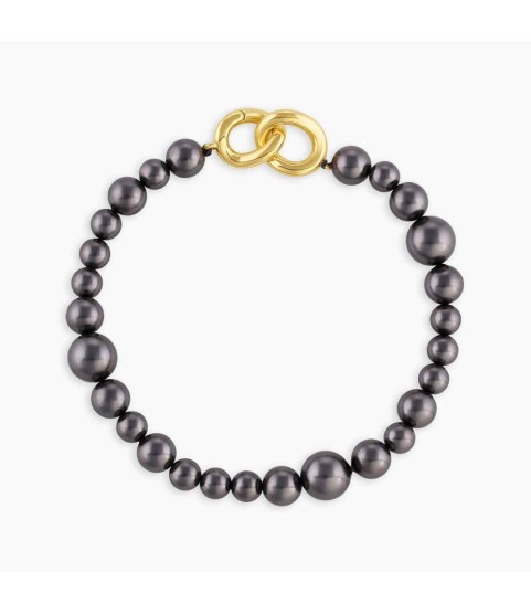 Lou Pearl Bracelet (Black)