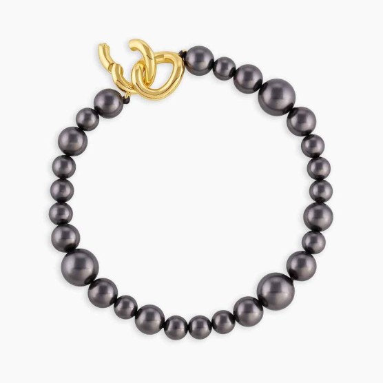 Lou Pearl Bracelet (Black)